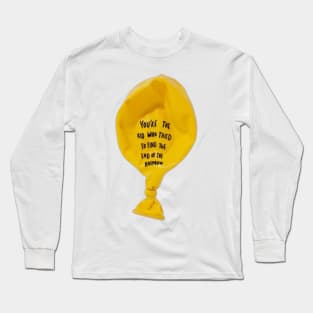 Balloon: Your child who is trying to find the end of the rainbow Long Sleeve T-Shirt